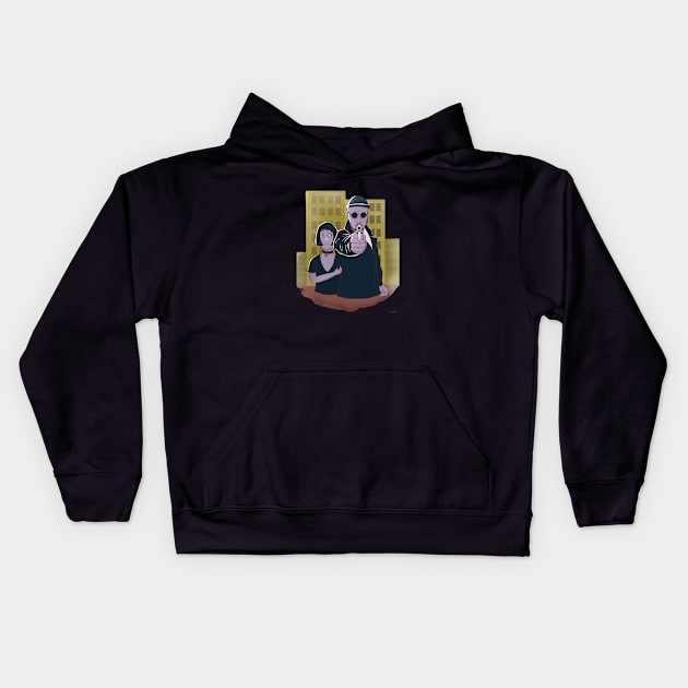 Leon: The Professional Kids Hoodie by The Graphicallist